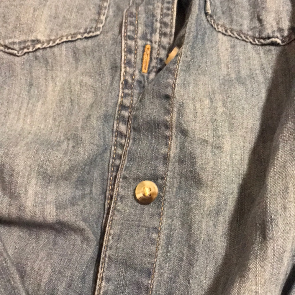 Denim button up - Picture 3 of 4